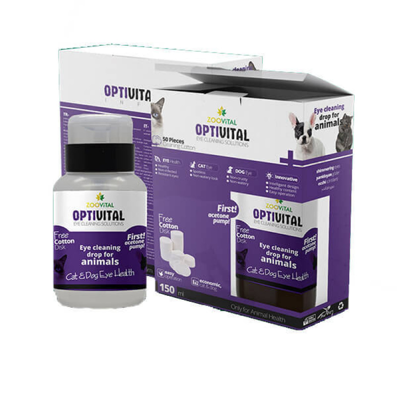 Zoovital Optival 150 ml Göz Temizleme Solüsyonu | Kedi Göz Ve Kulak Bakım Zoovital Optival 150 ml Göz Temizleme Solüsyonu | Kedi Göz Ve Kulak Bakım