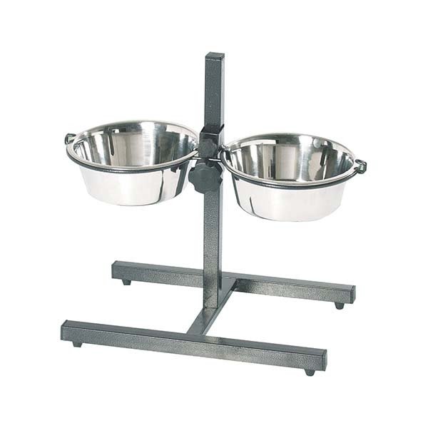 Imac 29 Cm Mama Kabı Barı Ve 2 Adet Metal Mama Kabı | İkili Mama Ve Su Kabı