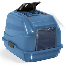 Imac 50x40x40 Cm Easy Cat Kapalı Tuvalet Mavi | Kapalı Kedi Tuvaleti Imac 50x40x40 Cm Easy Cat Kapalı Tuvalet Mavi | Kapalı Kedi Tuvaleti