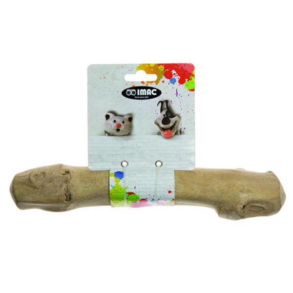 İmac 25x2/3 Cm Java Dog Bone Kahve Kökü Kemik Oyuncak | Kemik Şekilli Köpek Oyuncağı