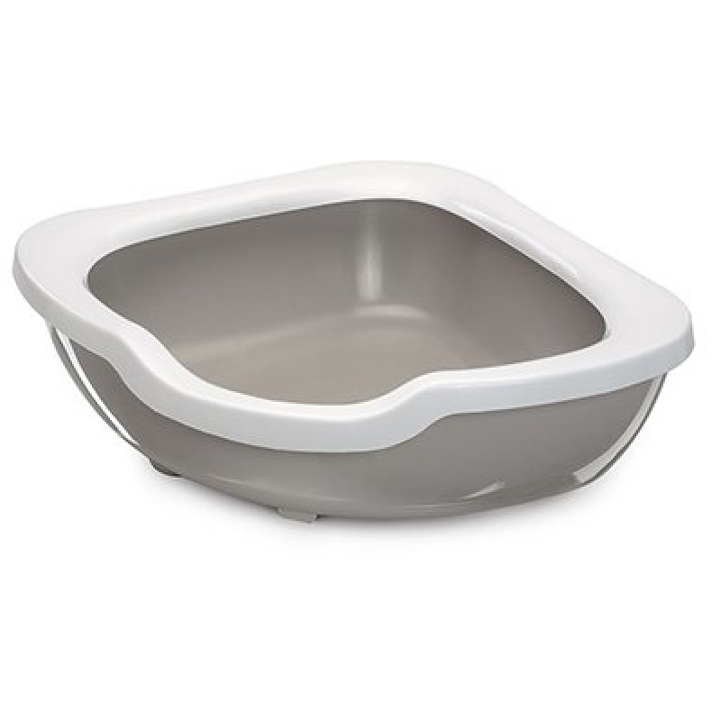 İmac 50x65x15.5 Cm Fred Köşe Açık Tuvalet Gri | Açık Kedi Tuvaleti İmac 50x65x15.5 Cm Fred Köşe Açık Tuvalet Gri | Açık Kedi Tuvaleti