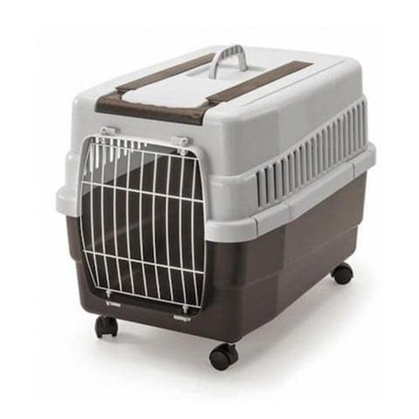 İmac 60x40x45h Cm Kim 60 Tekerlekli Pet Taşıma Çantası Gri | Köpek Taşıma Çantası Ve Kafes