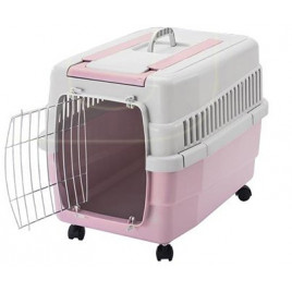 60x40x45h Cm Kim 60 Tekerlekli Taşıma Çantası Pembe | Köpek Taşıma Çantası Ve Kafes