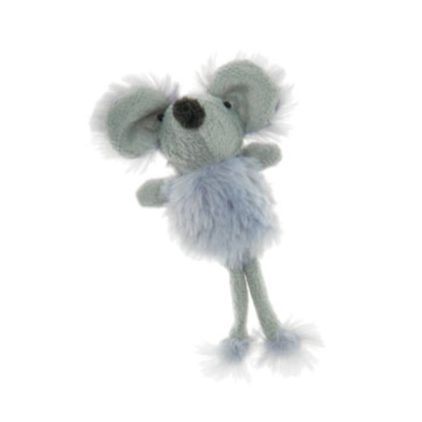 İmac 7x13 Cm Tüylü Dev Kumaş Gri | Kedi Fare Oyuncak