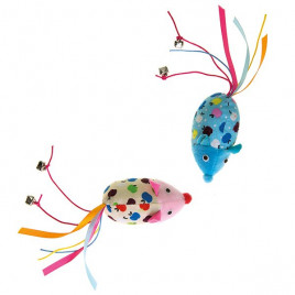 7x3 Cm Kuyruklu Fare | Kedi Fare Oyuncak