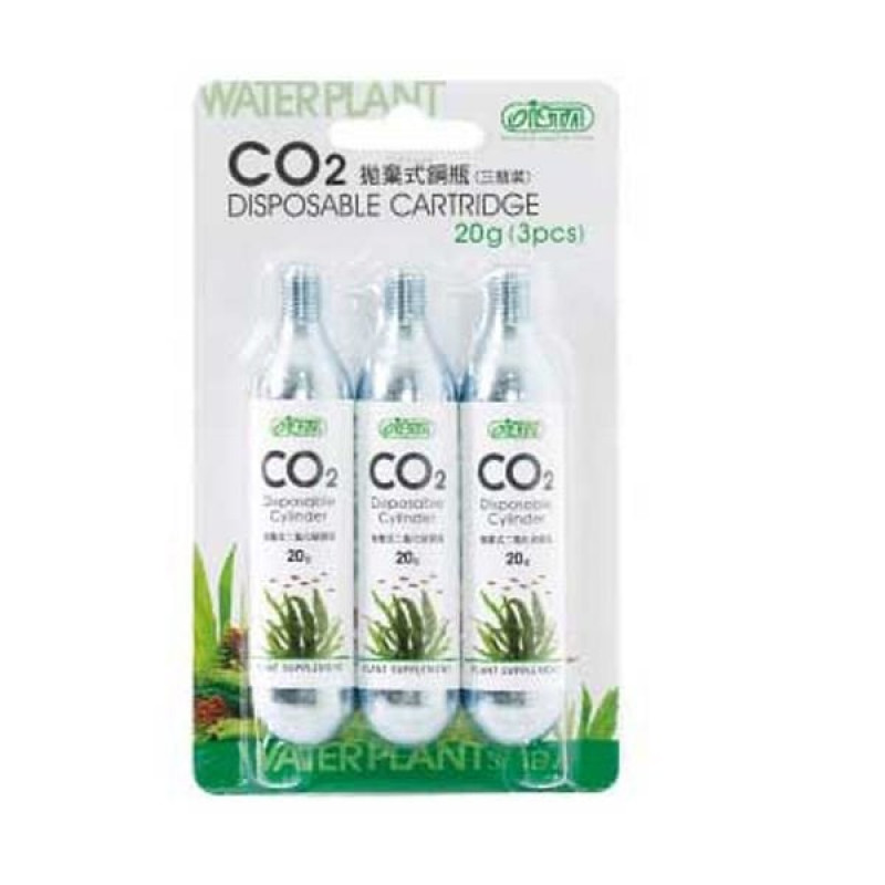 Ista 3 Adet Co2 Yedek Tüp 20 Gr | Akvaryum Hava Hortumu Ista 3 Adet Co2 Yedek Tüp 20 Gr | Akvaryum Hava Hortumu