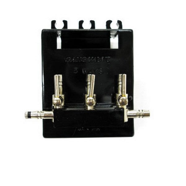 Ista 3 Çıkışlı Metal Musluk | Akvaryum Hava Hortumu