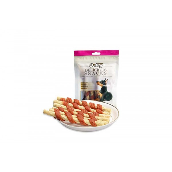 O Dog 100 Gr Kuzu Eti Parçacıklı  Sargılı | Köpek Atıştırmalık Ödül Maması