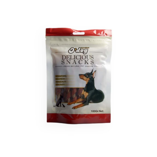 O Dog 100 Gr Dana Etli Sargılı Çubuk | Köpek Kemik Ödül Maması